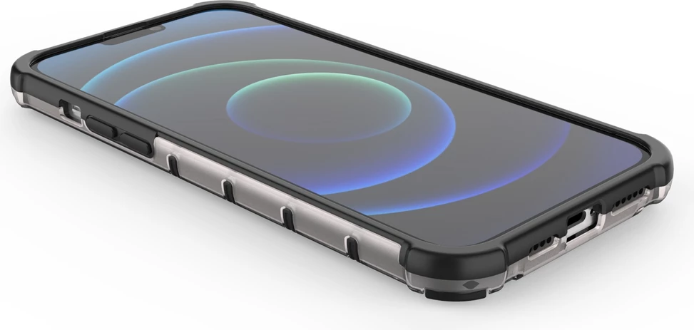 Mbështjellës Hurtel Honeycomb për iPhone 13 Pro Max, i gjelbër