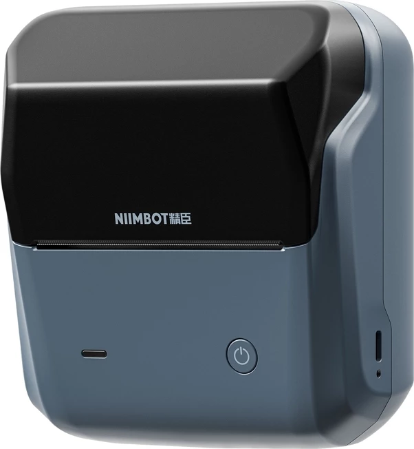 Printer etiketa portabël NIIMBOT B31 203 dpi 20-75 mm Bluetooth USB-C bateri 1500 mAh dark blue