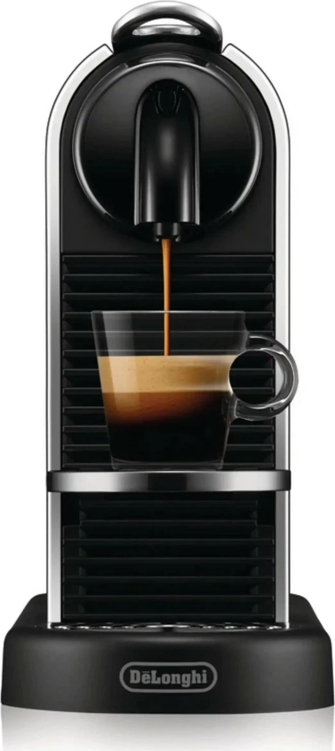 Aparat kafeje kapsulash De'Longhi Nespresso CitiZ Platinum EN220.M, 1260W, 1L, 19 bar, argjend