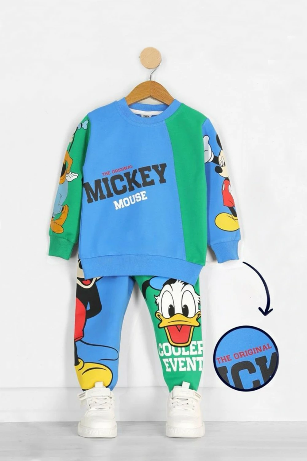 Komplet Disney për fëmijë Ada Bebek Çocuk, për djem, blu