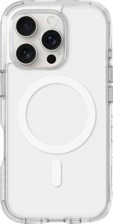 Mbështjellës LAUT Crystal Matter X MagSafe për iPhone 16 Pro, Transparent