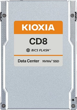SSD Kioxia CD8-R 7.68 TB 2.5" PCI Express 4.0 NVMe BiCS FLASH TLC