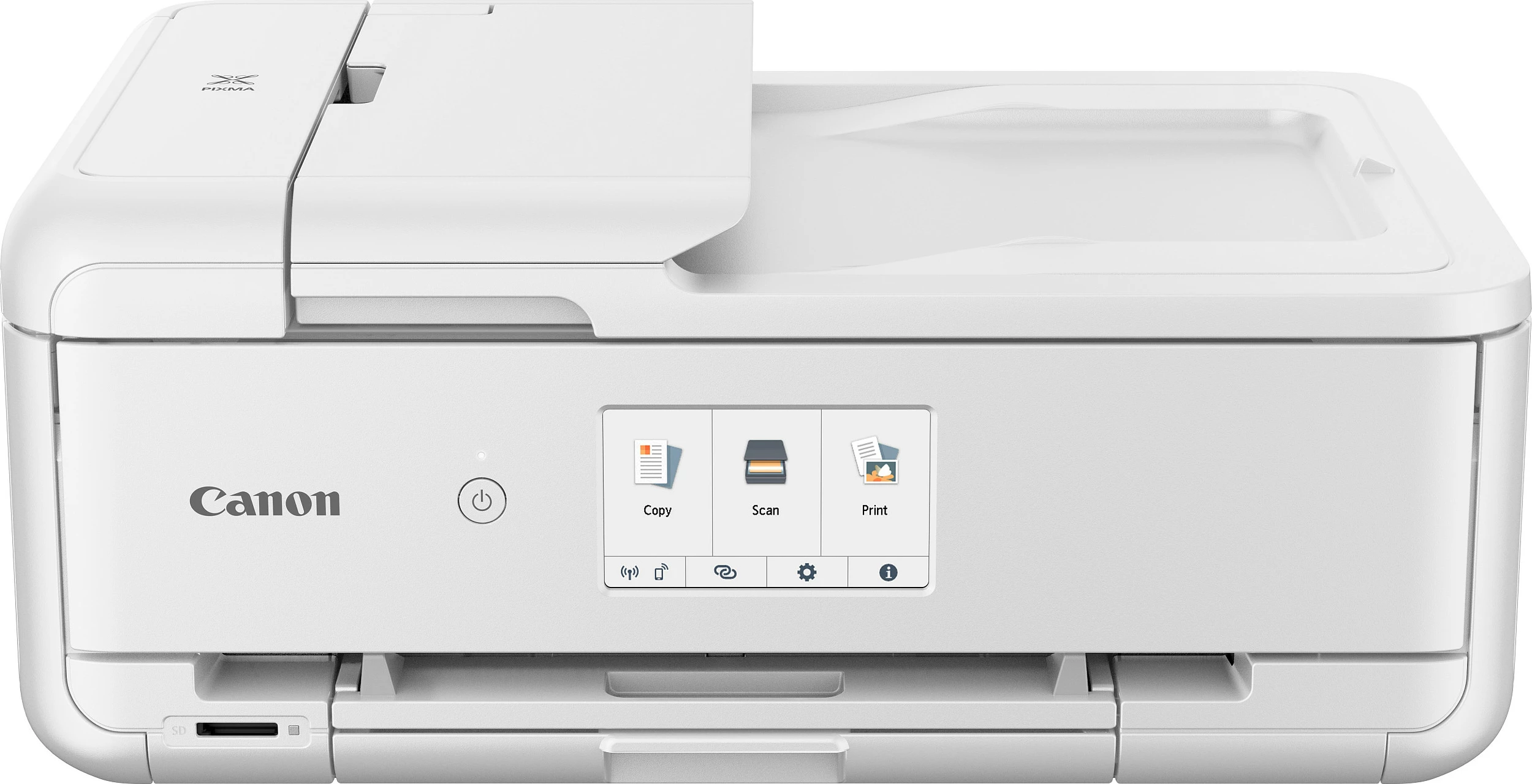 Printer multifunksional Canon PIXMA TS9551Ca, 3-në-1, A3, Duplex, ADF 20 fletë, i bardhë