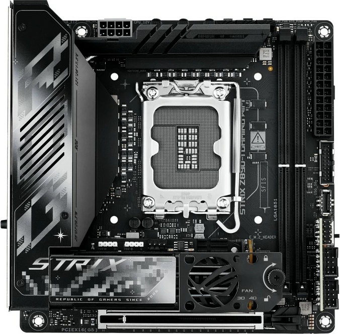 Pllakë amë ASUS ROG STRIX Z890-I GAMING WIFI, Intel, LGA 1851, DDR5, 96 GB