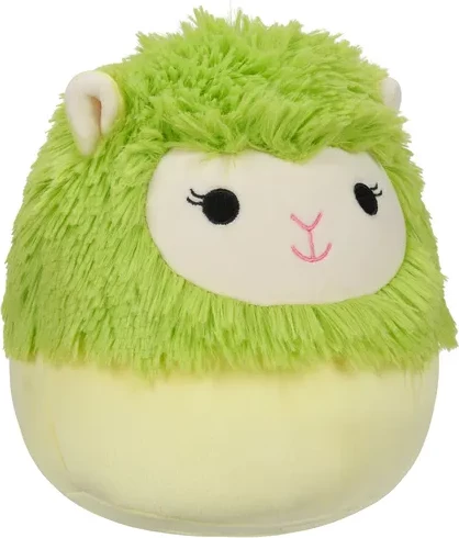 Original Squishmallows 7.5-Inch Soft Toy - Cavaleri the Green Alpaca