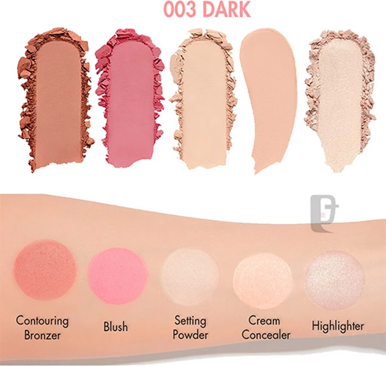 Pupa Never Without Palette - 003 Dark