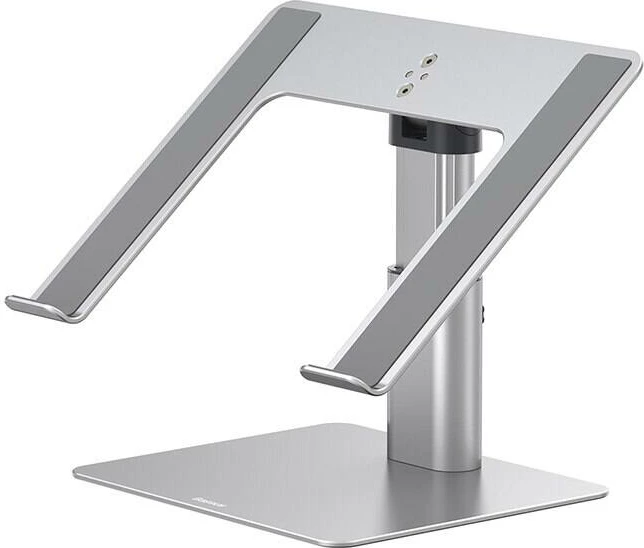 Mbajtës laptopi Baseus LUJS000012, i rregullueshëm, 11-17", argjendtë