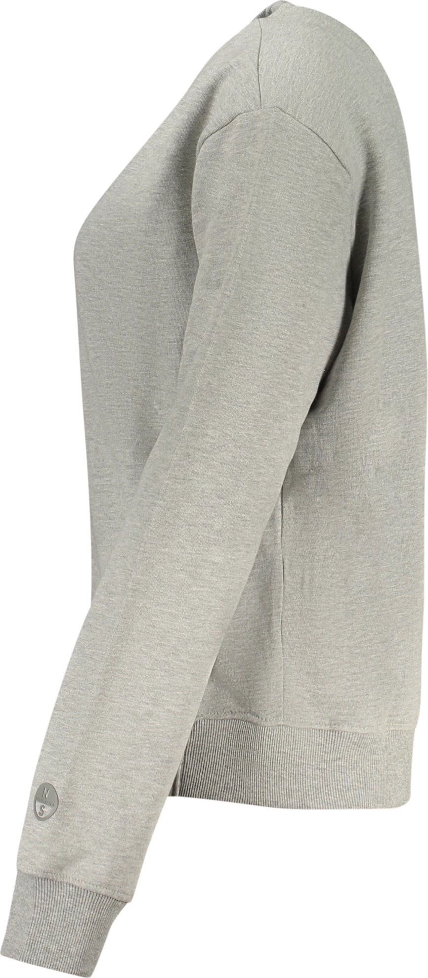 Duks për femra NORTH SAILS zip-up, gri [Madhësia: XS]