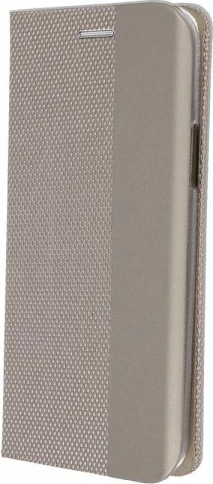 Mbështjellës flip ONASI Moon për Samsung Galaxy S20 Plus G985, me magnet dhe xhep karte, ari