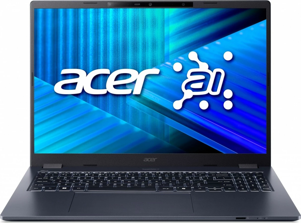 Laptop Acer TravelMate P4 16 TMP416-74-TCO, Intel Core Ultra 5 225H, 16GB RAM, 512GB SSD, Windows 11 Pro, E zezë