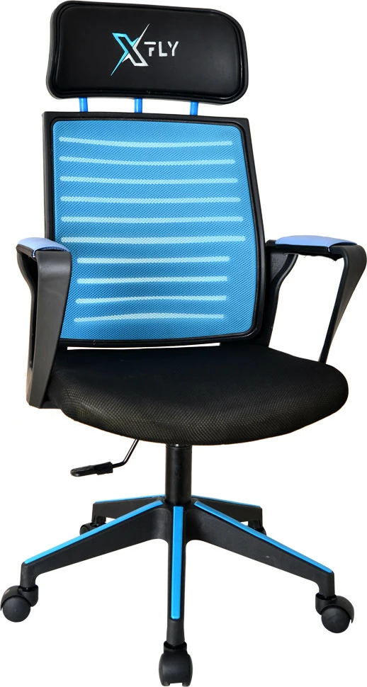 Karrige gaming Skye Decor, XFly, ngjyrë kaltër