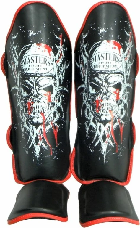 Mbrojtëse për këmbë dhe shin për meshkuj Masters, të zeza