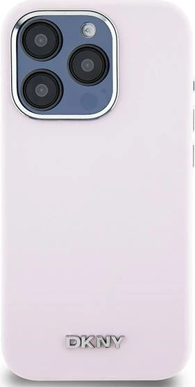 Mbështjellës DKNY Liquid Silicone MagSafe për iPhone 14 Pro, rozë