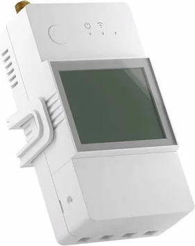 Matës energjie smart Wi-Fi SONOFF POWCT, klemë CT e ndarë 100A, 100-240V, rele kontakt i thatë 2A, i bardhë