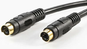 Kabllo S-Video VALUE 5m, 4-pin Male/Male, e zezë