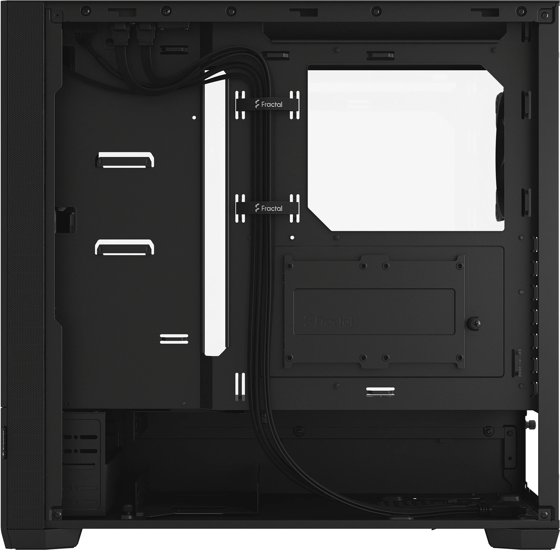 Kasë Fractal Design Pop Silent, Tower, PC, ATX, micro ATX, Mini-ITX, e zezë