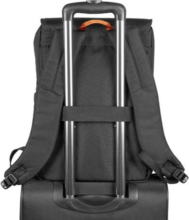 Çantë shpine Natec Niala, 15.6 inç, 18L, e zezë me portokalli