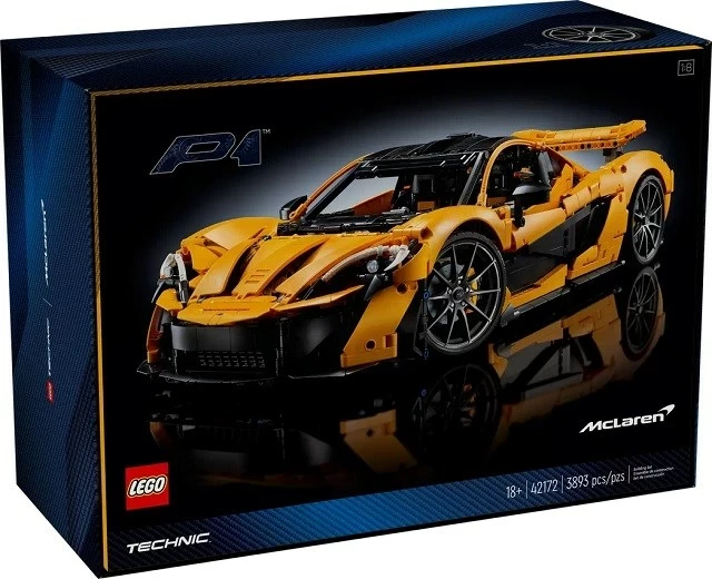 LEGO Technic McLaren P1, 42172, Portokalli