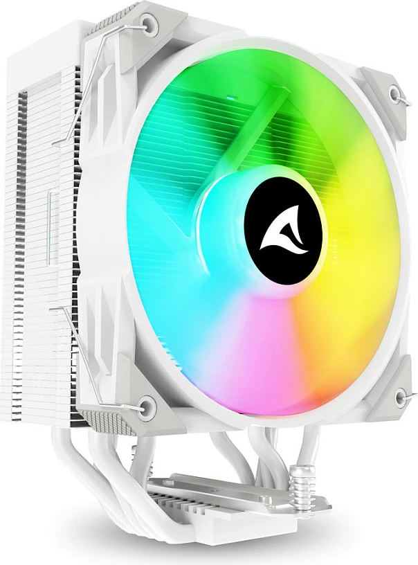 Ftohës ajri Sharkoon A50 RGB, 120mm, i bardhë