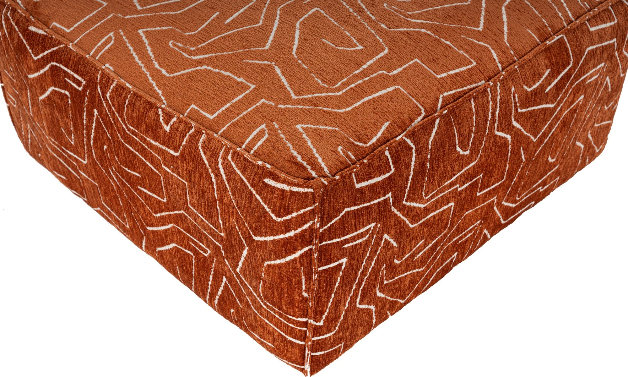 Puf Lora, portokalli, Atelier del Sofa