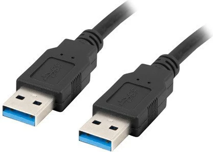 Kabllo USB Lanberg, type-A 3.0, 1m, e zezë
