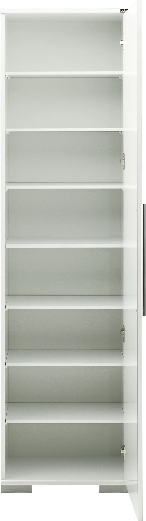 Dollap multifunksional, ngjyrë e bardhë, Hanah Home, Adr-408-Pp-1, 50x187x35 cm