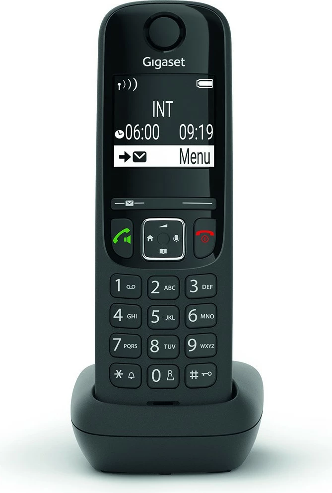 Telefon pa kabllo Gigaset AS690HX, 150 kontakte, Speakerphone, Caller ID, i zi