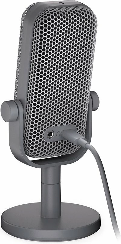 Mikrofon Endorfy Solum Voice S Alt EY1B024, kondensator kardioid, USB-C + 3.5 mm, me stand, gri