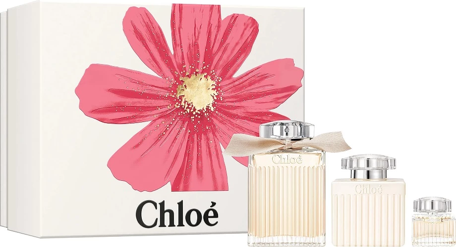 Set Eau de Parfum për femra Chloe 100ml + mini parfum 5ml + balsam trupi 100ml