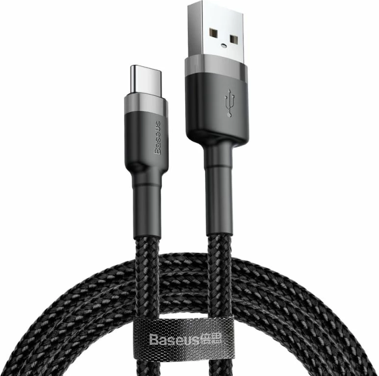 Kabllo USB në USB-C Baseus, e zezë