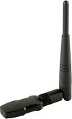 Adapter Wi‑Fi USB LogiLink WL0238, 433 Mbit/s, 802.11ac, antenë e jashtme, i zi