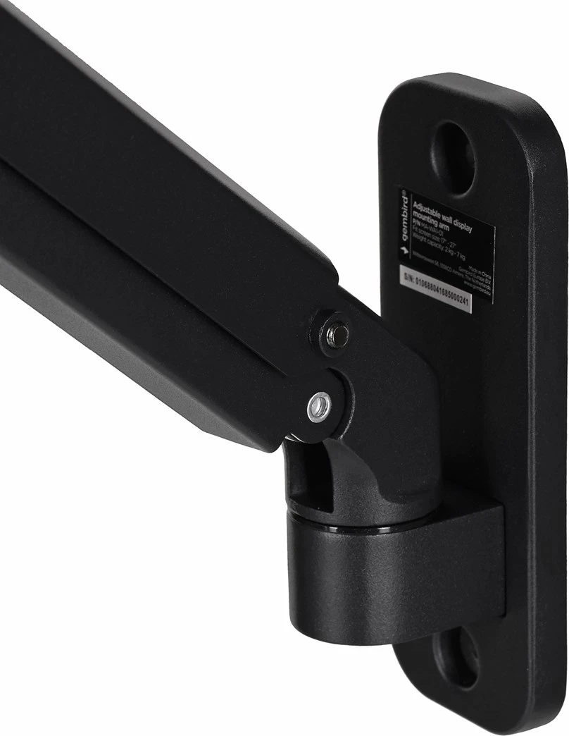 Mbajtëse monitori Gembird MA-WA1-01, deri në 27'', e zezë