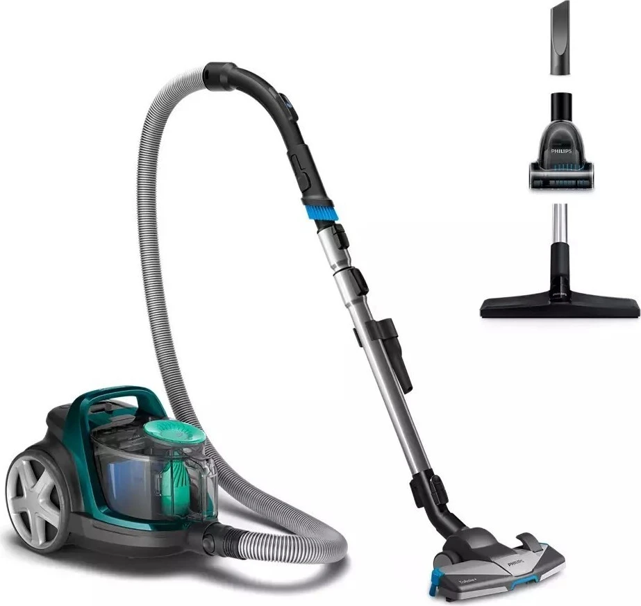 Fshesë me korrent Philips FC9557/09, pa qese, 900W, e gjelbër