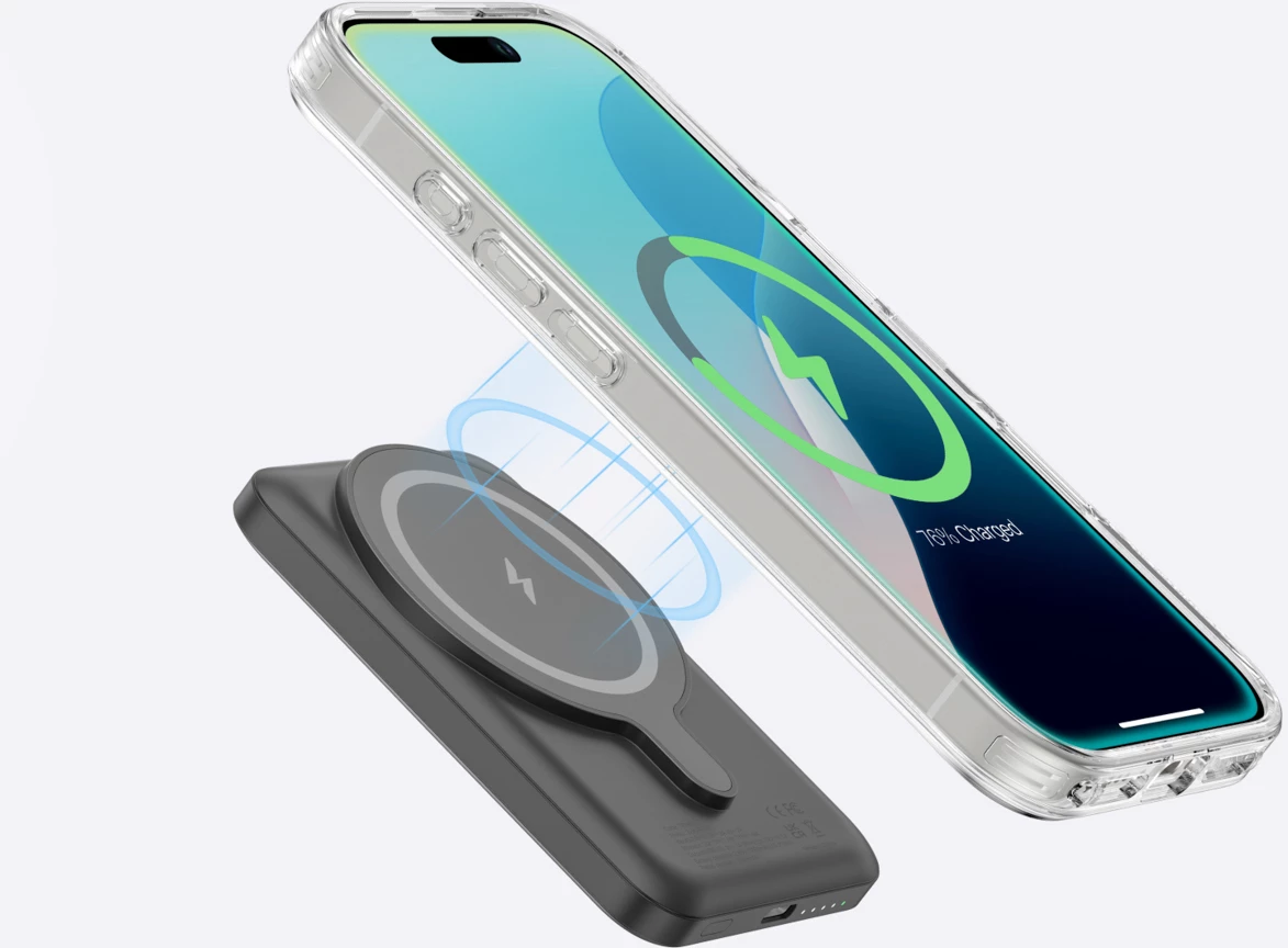 Mbështjellës AmazingThing Minimal Mag Case për iPhone 16, Transparent