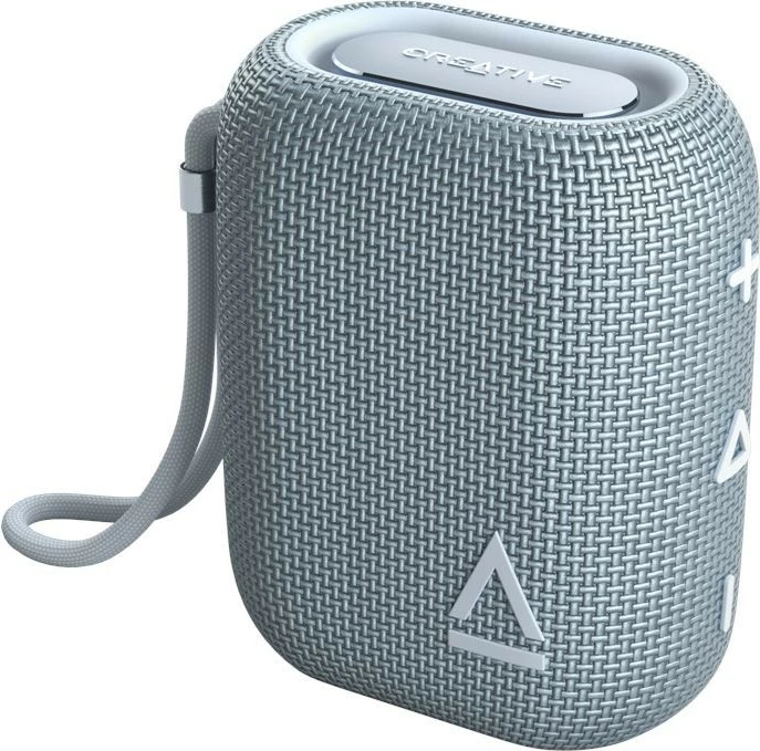 Altoparlant portabël Bluetooth Creative MUVO Flex 51MF8475AA002, mono 10W, IP67, 10 orë bateri, USB-C, gri