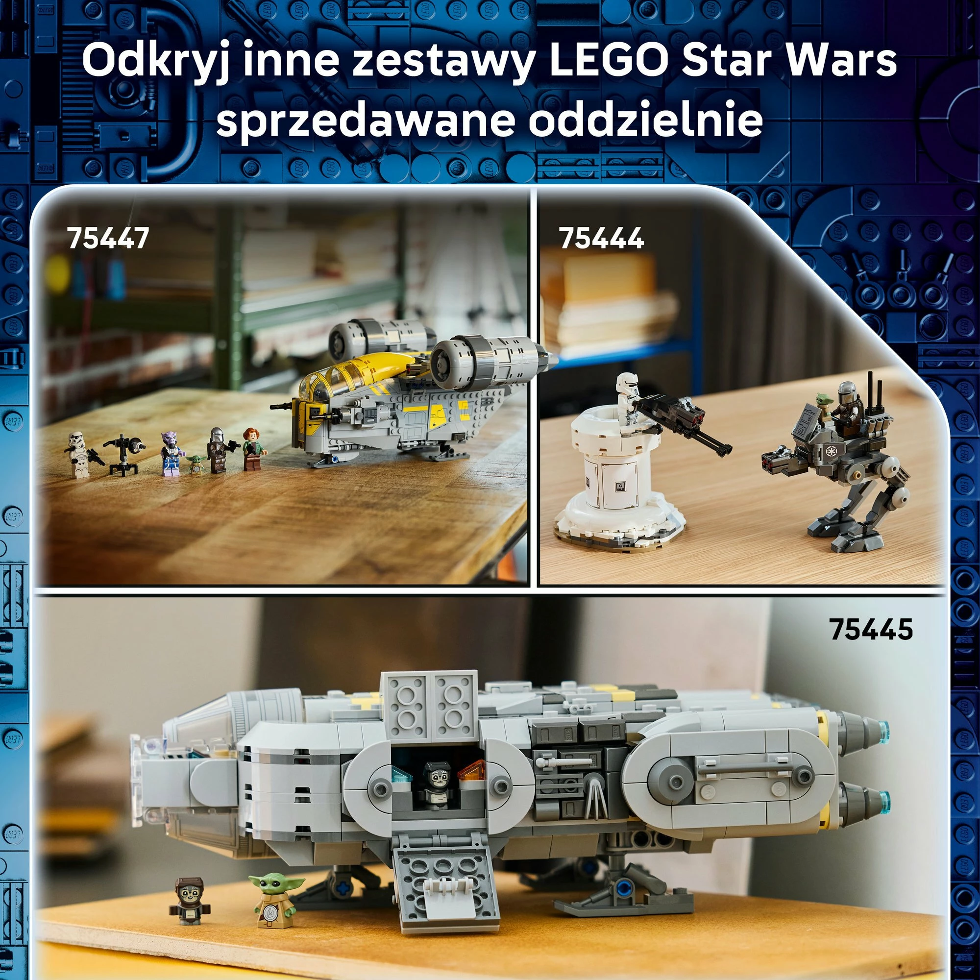 Set LEGO Star Wars Grogu (Mandalorian Apprentice) 75446, 1200 copë
