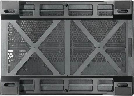Kasë Chieftec VISIO AIR Fanless GM-30B-M-FL-OP Midi Tower ATX/Micro-ATX/Mini-ITX, pa PSU, e zezë