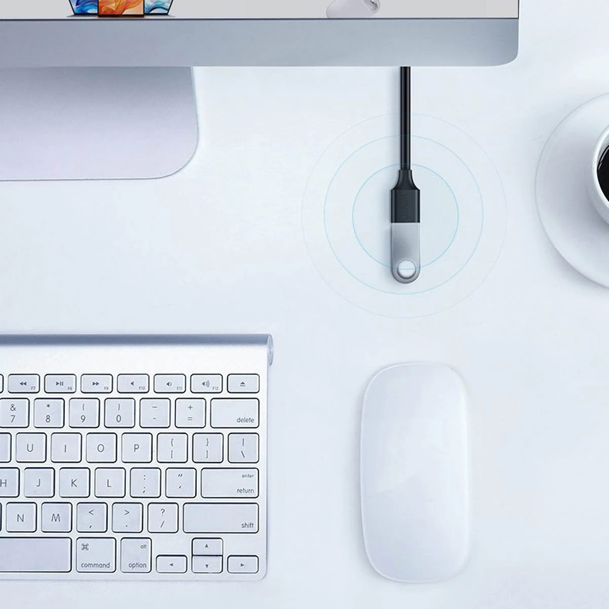 Kabllo zgjatues USB-A në USB-A Ugreen 0.5m, USB 3.0, e zezë