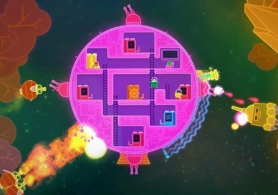 Lovers in a Dangerous Spacetime Global