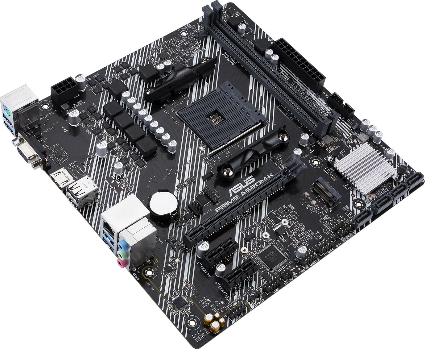 Pllakë amë ASUS PRIME A520M-K, Socket AM4, micro ATX