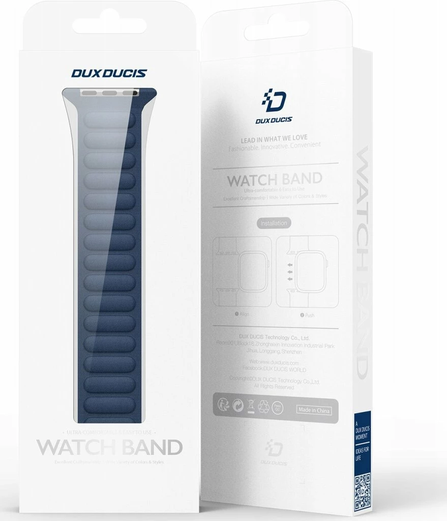 Rrip magnetik Dux Ducis Strap BL për Apple Watch 38/40/41 mm, blu
