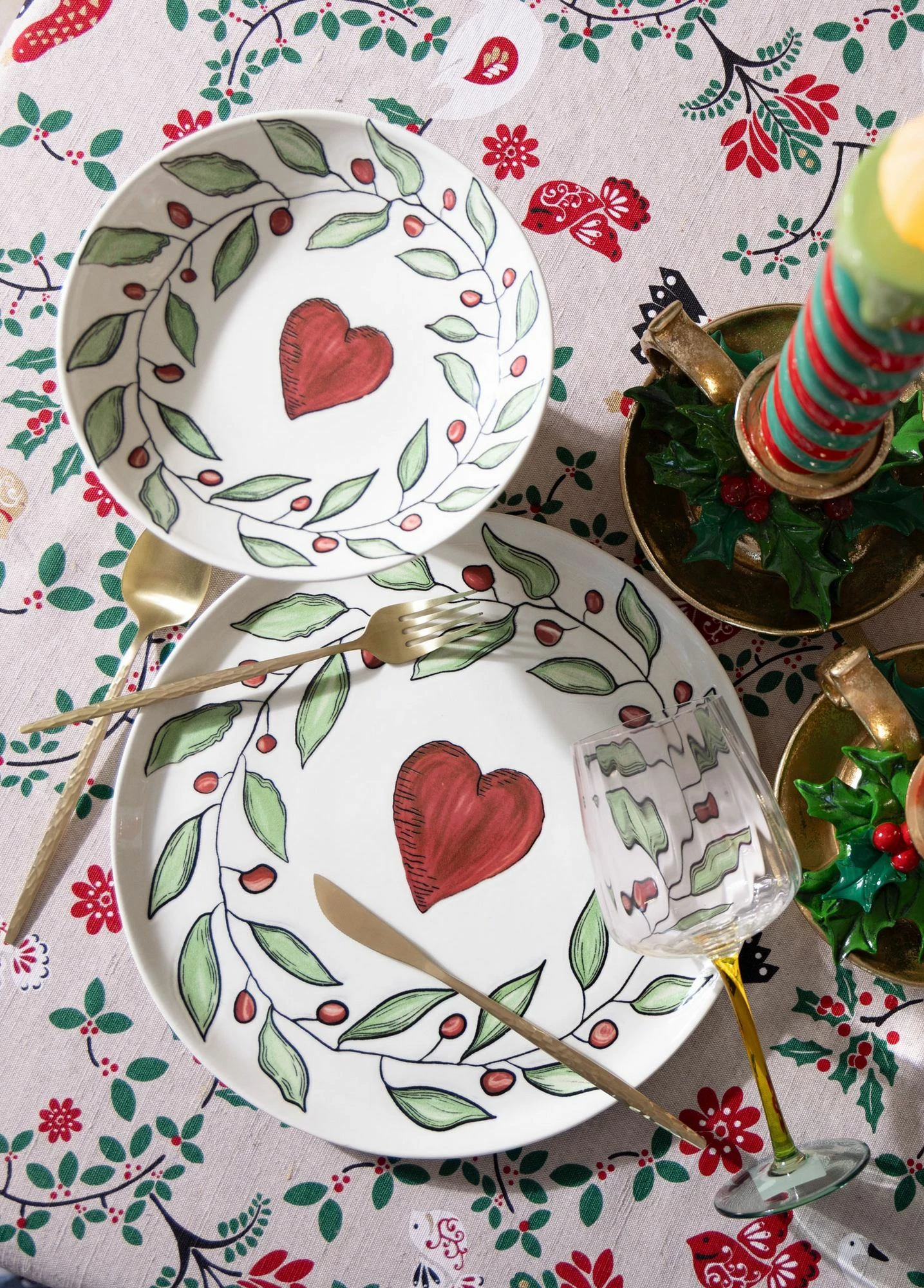 Set pjatash ëmbëlsirash (6 copë), Hermia Concept, LUV0002