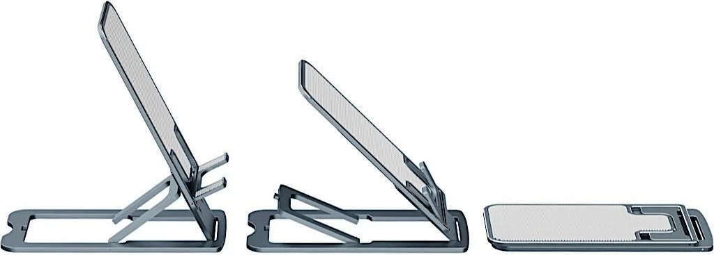 Mbajtës tavoline Inter-Tech AC MTS-100 për tablet e celular deri 12 inç, gri