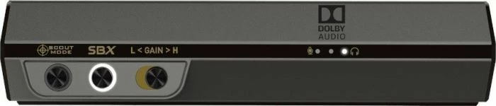 Kartë zëri e jashtme USB Creative Sound BlasterX G6 (70SB177000000), 32-bit/384 kHz, 7.1 virtual, e zezë