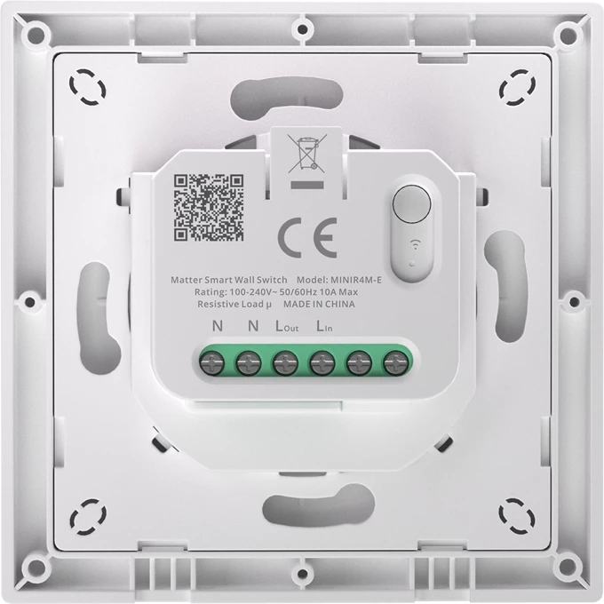 Switch smart Sonoff MINIR4M-E, Matter, i bardhë