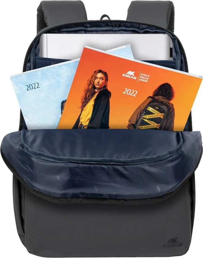 Çantë shpine RIVACASE NB Rucksack Tegel-Eco 15.6 inch e zezë