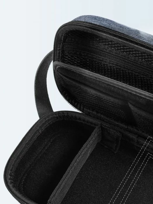 Çantë organizuese udhëtimi UGREEN 50903, 20.3×12.9×7.2 cm, dy-shtresore, EVA/Oxford, gri