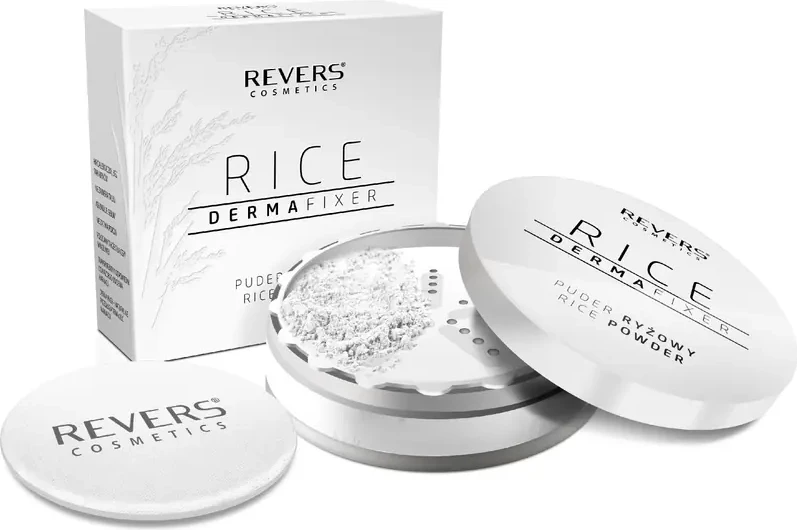 Pudër pluhur Revers Rice Derma Fixer, 15g