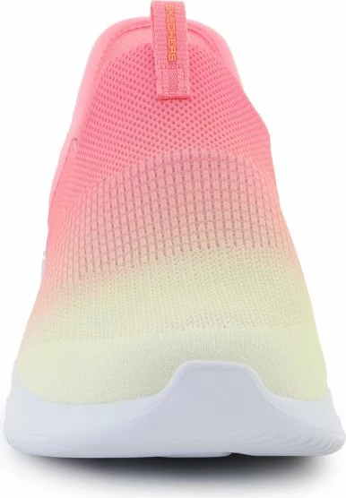 Atlete për femra Skechers, të verdha/rozë