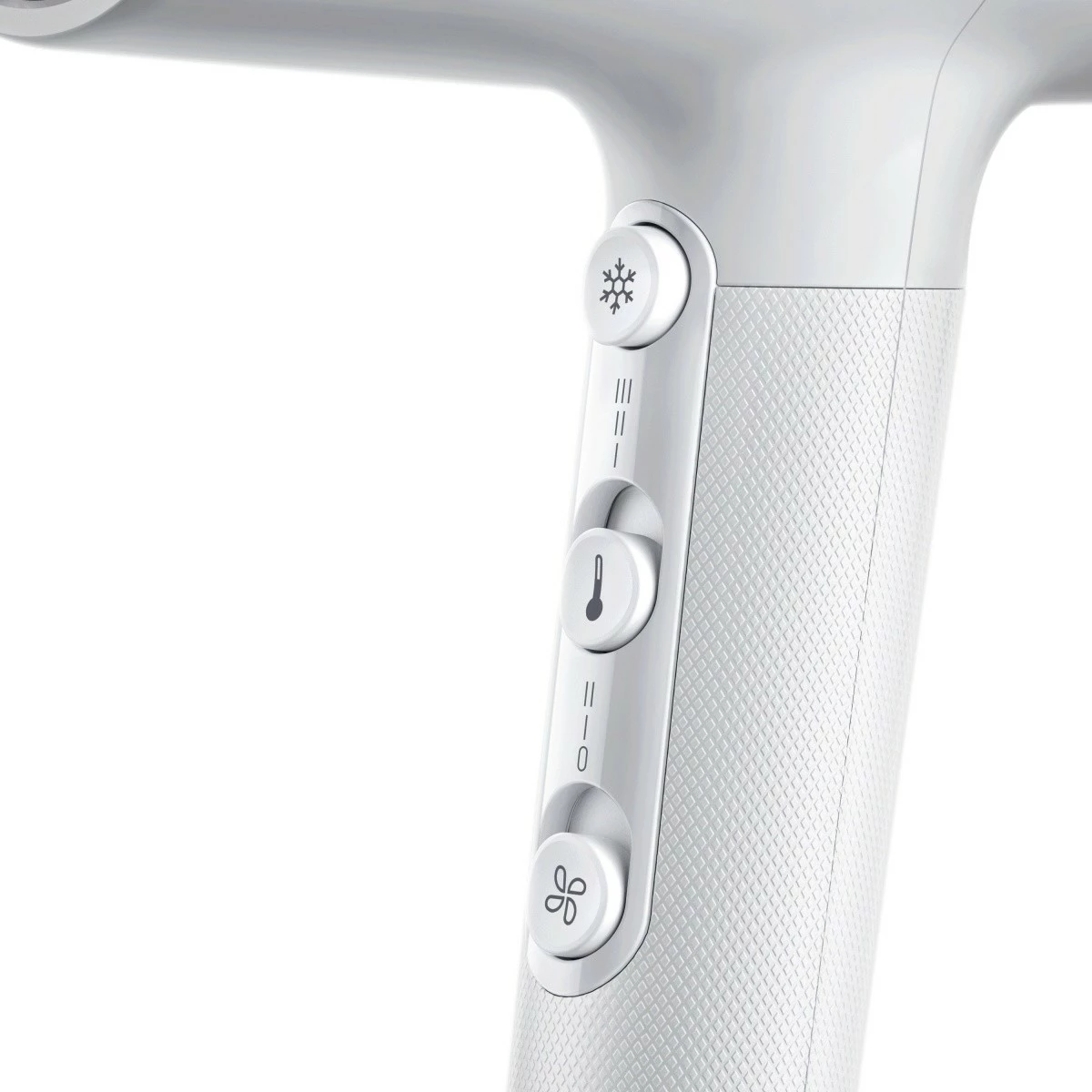 Tharëse flokësh Braun HD226E, 2200W, 3 nivele nxehtësie, Cool shot, me difuzer dhe koncentrator, kabllo 1.95 m, e bardhë